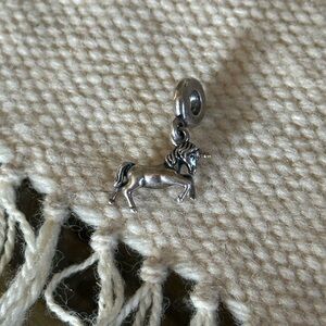 Pandora Two Tone Unicorn Dangle